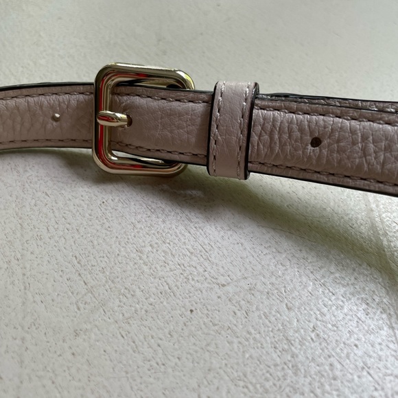 Kate Spade Handbag light Beige W/Beige Stripes Leather - Picture 14 of 16